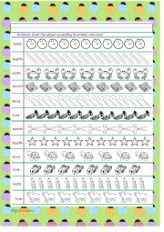 English Worksheet: Ordinals