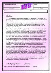 English Worksheet: Mid-Term Test N2  