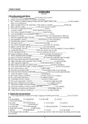 VERB FORMS (PASSIVE) 