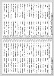 English Worksheet: present and past 