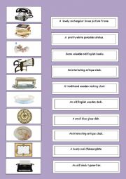 English Worksheet: THE ORDER OF THE ADJECTIVES ACTIVITY CARDS