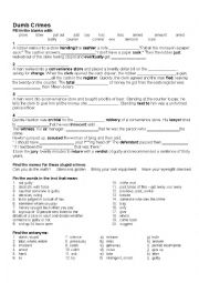 English Worksheet: Reading