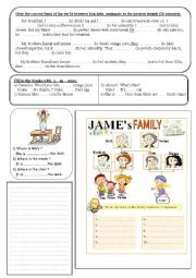 English Worksheet: exercises 