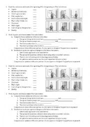 English Worksheet: Agree and Disagree language