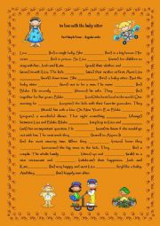 English Worksheet: Regular verbs