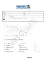 English Worksheet: GERUND OR INFINITIVE