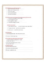 English Worksheet: present perfect