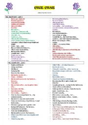 CHIT CHAT - speaking revision