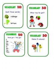 English Worksheet: GAME