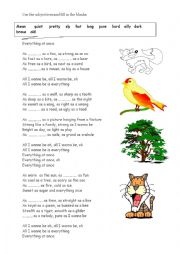 English Worksheet: everything at once 