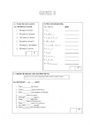 English Worksheet: FOOD QUIZ