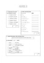 English Worksheet: FOOD QUIZ