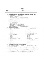 English Worksheet: Review