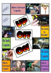 English Worksheet: Board-Game to teach phrasal verbs