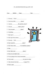 Classroom Language