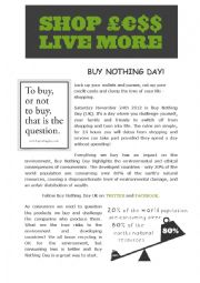 Buy Nothing Day