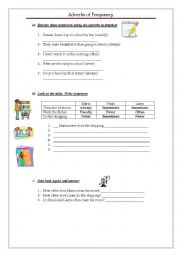 English Worksheet: Adverbs of Frequency