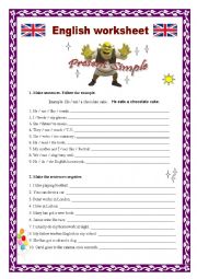 Simple Present  worksheet