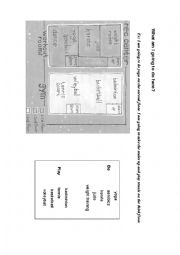 English Worksheet: practise TO BE GOING TO