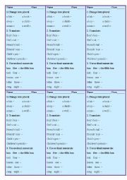 Plurals, possessive case, ordinal numerals.