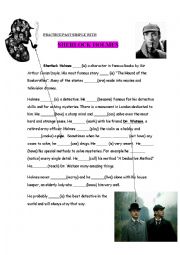 English Worksheet: Sherlock Holmes: a biography