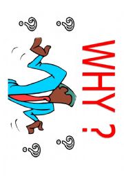 English Worksheet: WH-  question word flashcards