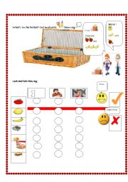English Worksheet: Whats in the basket?