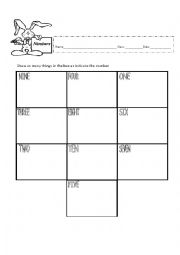 English Worksheet: prepositions of place(in, on, under)