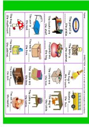 English Worksheet: In, On or Under (NEW!)