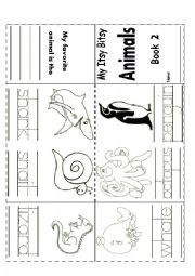 English Worksheet: Book of Animals 2