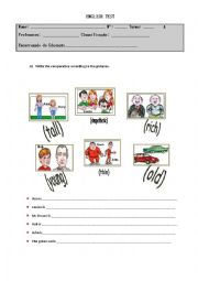 English Worksheet: Adjectives Degree