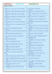 English Worksheet:          REPHRASING            Passive Voice (Two  objects)