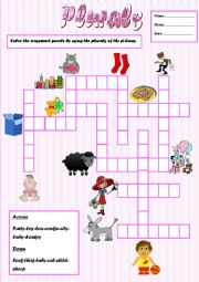 English Worksheet: Plurals