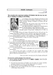 English Worksheet: Advertising