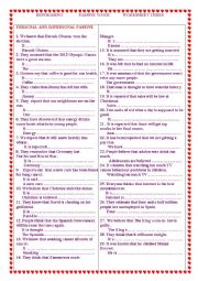 English Worksheet: PERSONAL AND IMPERSONAL PASSIVE.  Third Worksheet