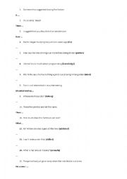 English Worksheet: Paraphrasing, paraphrases