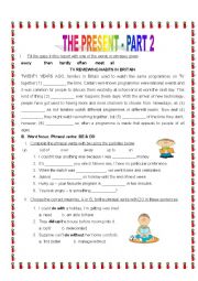 English Worksheet: WEEK 1 - PART 2