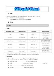 English Worksheet: Past Simple