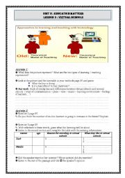 virtual schools students worksheet