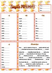 English Worksheet: Simple Present