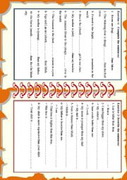 English Worksheet: Simple Comparison Exercises 