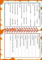 Simple Comparison Exercises 