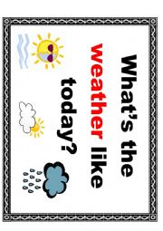 English Worksheet: Weather Questions