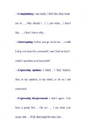 English Worksheet: linker