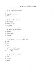 English Worksheet: Tom & Jerry - Mouse comes to dinner
