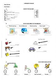 English Worksheet: have got /has got/ am/s/are/ pronouns / this/ that