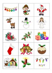 Christmas Flashcards