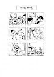 English Worksheet: story writing