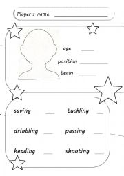 English Worksheet: Football Top Trumps