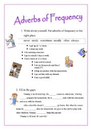 Adverbs of frequency